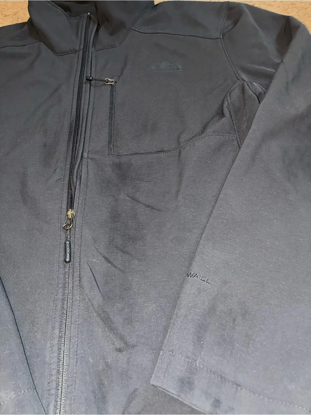 The North Face Men's Black Lightweight Fleece Jacket